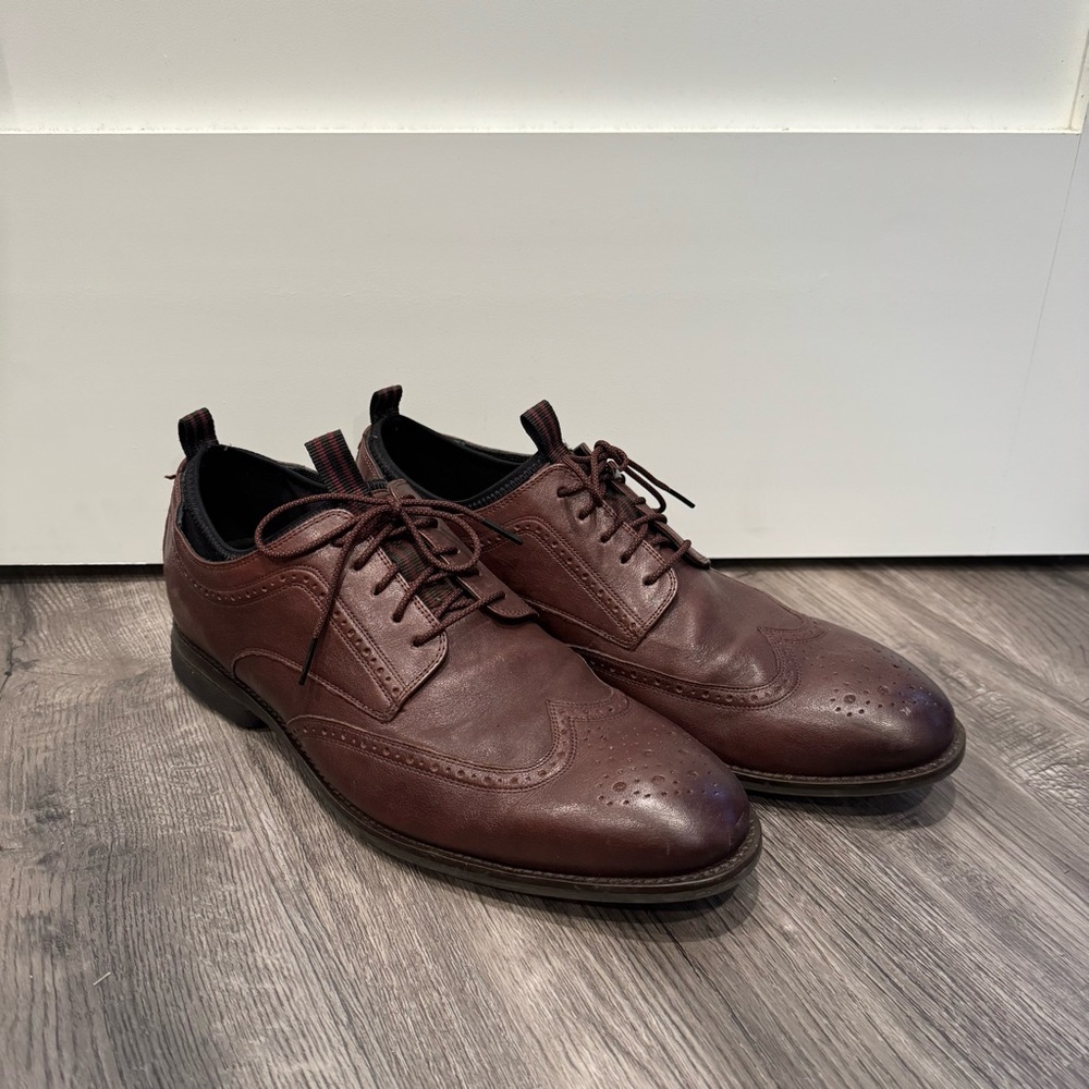 Cole Haan Men's Holland Long Wing Oxford Cordovan Style C31356